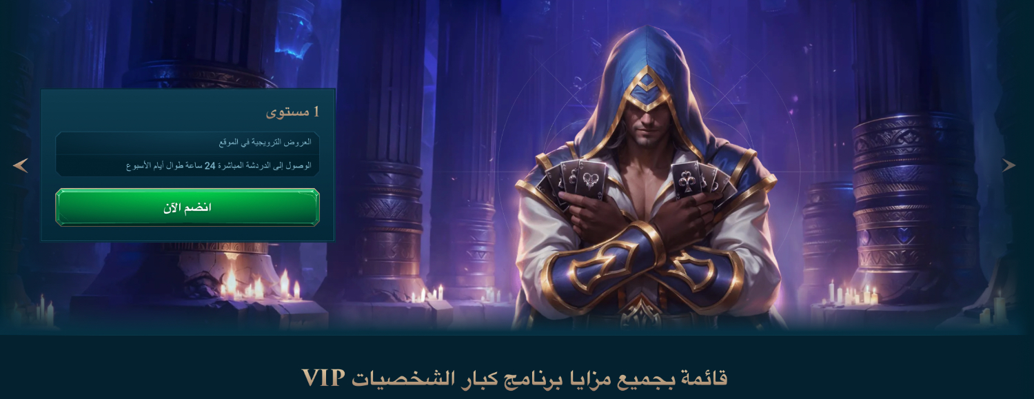 برنامج VIP ونظام الولاء